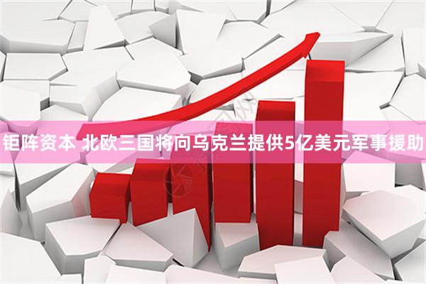钜阵资本 北欧三国将向乌克兰提供5亿美元军事援助